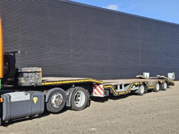 Scania R410 6x2 RETARDER + NOOTEBOOOM SEMI TRAILER